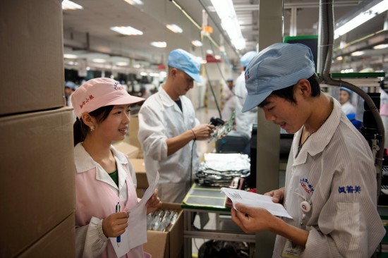 外媒积极报道苹果,富士康工厂的进步(多图)