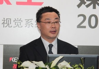基恩士上海公司R&D部销售经理朱立峰先生