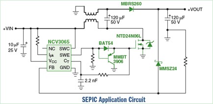 NCV3065高亮度LED恒流开关稳压器