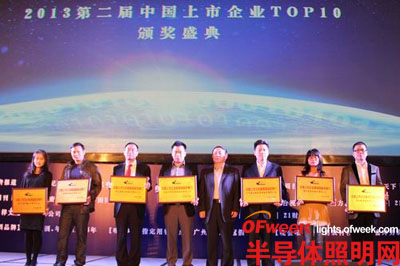 雷士照明荣获“中国上市企业最具国际竞争力”大奖