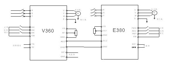 繩鋸機電氣原理圖