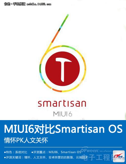 全析MIUI6对比Smartisan OS:小米完胜锤子手机