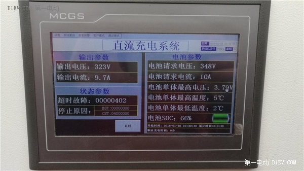 三款电动汽车零度低温充电速度测试