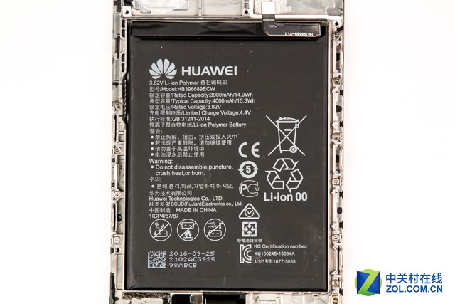 華為Mate 9拆機評測：極致性能 華為Mate9再次讓人眼前一亮