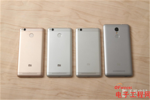 红米3高配/标准版/红米3s/note3对比评测:近亲繁殖 谁