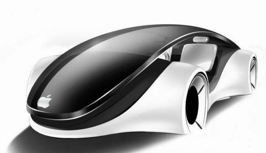 苹果汽车iCar创意设计图曝光:再次改变世界!(图