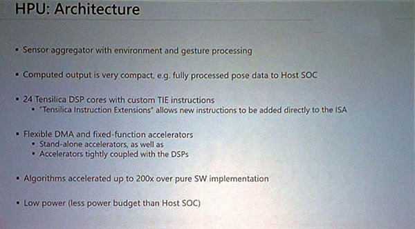 微软HoloLens官方揭秘：HPU有24核心、1万亿浮点运算