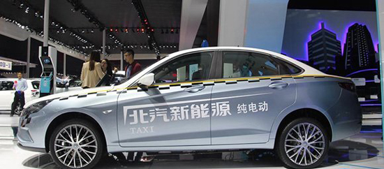 北汽eu300报价及图片,北汽新能源eu300 比亚迪e5 vs 北汽eu300 谁将成为电动出租领头羊?
