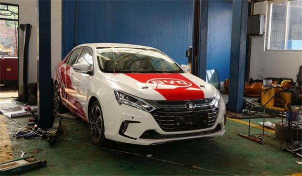 比亚迪改装crc版秦100赛车(调试篇)