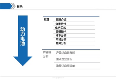 动力电池产业链全景图及行业综述