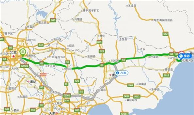 北汽电动车实测 京哈高速京秦段充电指南