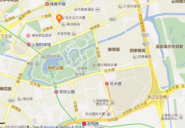 酒店地图