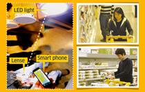 韩国超市通过“可见光通信技术”实现店内导航【多图】